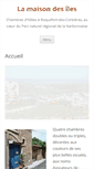 Mobile Screenshot of lamaisondesiles.com